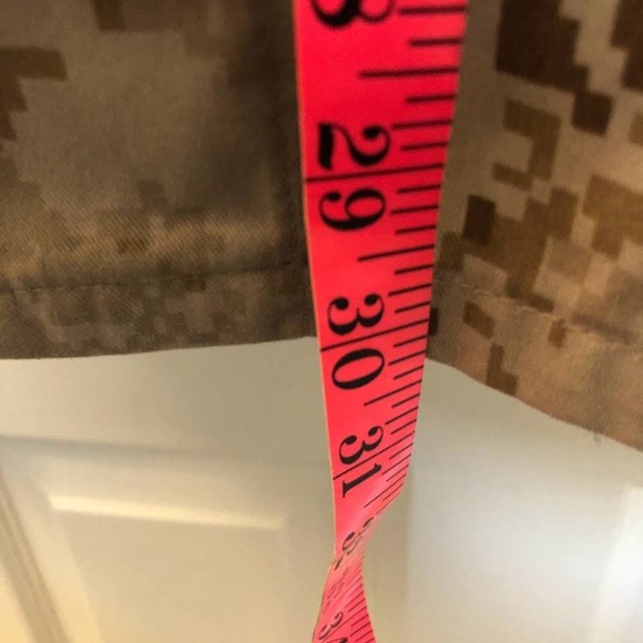 USMC Marine Corp Military Hunting Camo Shirt Jacket Button Down Med Long - Picture 17 of 17